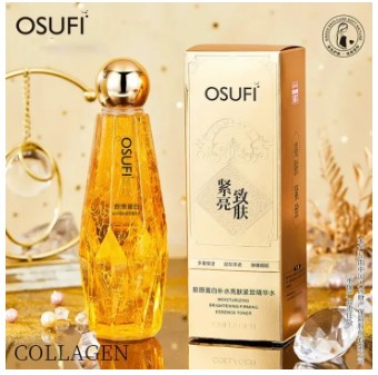 OSUFI Collagen Face Serum Anti Aging Smoothing Lines Facial Care Essence Moisturizing Brighten Serum -300ml
